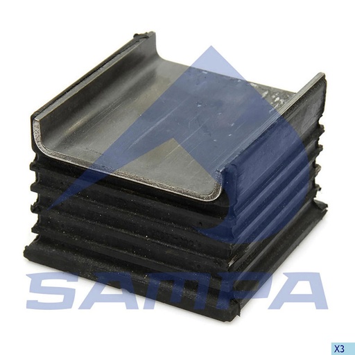 [SAMP-500.099] [MO] SOPORTE MUELLE FREIGHTLINER DOBLE TROQUE 1120807000 SAMPA 500.099 CODIGO 66903