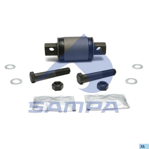 [SAMP-500.560] [MO] BUJE CORBATIN PUNTA VIGA KIT HENDRICKSON ROR- MERITOR R309325 34013087L 34013087 3401387 1117653B000 BP198 334830 E9325 SAMPA 500.560 CODIGO 66601