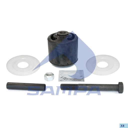 [SAMP-500.564] [MO] KIT BUJE TRIFUNCIONAL HENDRICKSON ROR-MERITOR R306121 S6914 A6914 R002202 TRK5912 334658 E6121 13715 SAMPA 500.564 CODIGO 66603