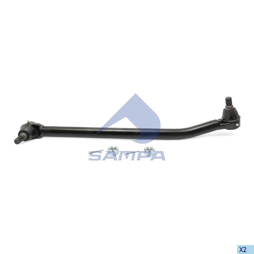 [SAMP-502.157] [MO] BARRA DIRECCION CON ARTICULACION DE ROTULA KENWORTH L24VU8432B11 463.DSS5932 SAMPA 502.157 CODIGO 66894