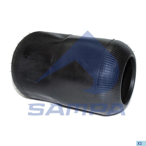 [SAMP-SP55661] [MO] BOMBONA (FUELLE DE SUSPENSION) MERCEDES VOLVO RORMERITOR IVECO RENAULT TRUCK 3661 661N 1R1C390310 W010950021 8018 V1E25 PLASTICO SAMPA SP55661 CODIGO 666610