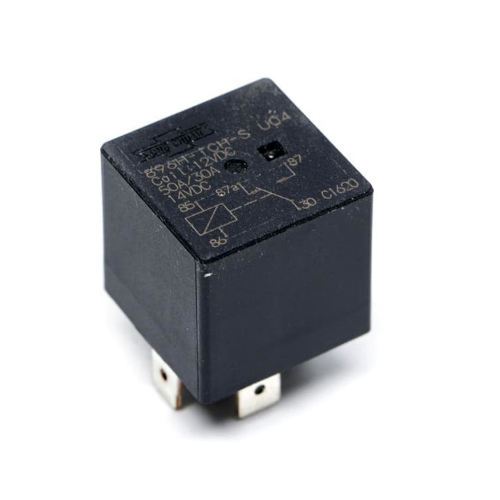 [SPAG-896H-1CH-S-R1-T] [DI] Relay 5 Pines 12V 50AMP Soporte Plastico marca Spag 896H-1CH-S-R1-T