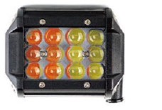 [LOYT-LYT-BAR3IND] [LU] Barra Led Lupa Dual Blanca- Ambar Flasheo 18W Spot 12-24V LYT-BAR3IND Marca Loyta