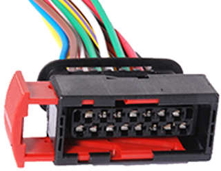 [RAIN-RDS-5750] [LU] Conector / Blower Resistencia Aire Acondicionado Renault 15 Vias RDS 5750 marca Rainha