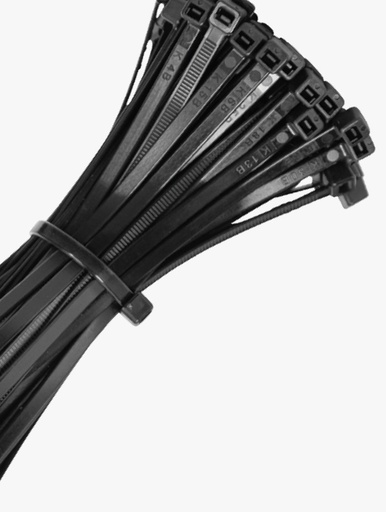 [SAKA-SAK-AP35] [LU] Amarra Plastica Negra 4.8x350mm (Ancho x Largo) Unidad (Bolsa x 100) GENE-35CMS SAK-AP35 marca Saka