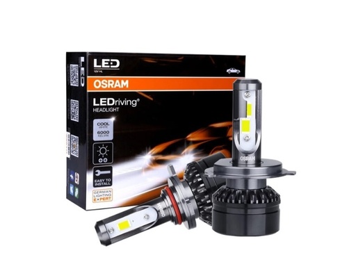 [OSRA-64193CWNBC] [LU] Bombillo Led H4 12V 6000K 2000 Luemns 3 Años de Garantia Night Braker Cross 64193CWNBC marca Osram