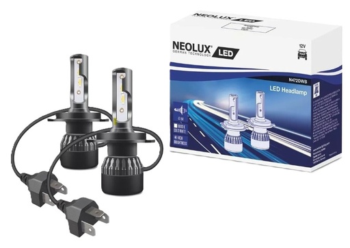 [NEOL-N472DWB] [LU] Bombillos H4 Led 12V 6000K 1 Año de Garantía Neolux N472DWB marca Neolux