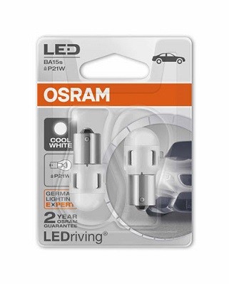 [OSRA-7356CW-02B] [LU] Bombillo Led Tipo 1141 12V 1.2W (6000K) Blister X 2 7356CW 02B marca Osram
