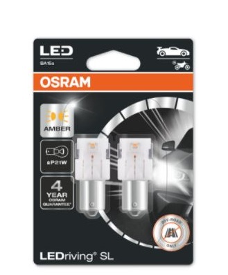 [OSRA-7506DYP-02B] [LU] Bombillo Led 1141 1.8W 12V Ambar Led 7506DYP 02B marca Osram