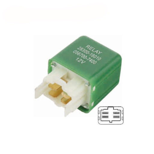 [GENE-TOY-7400] [LU] Relay Japones 12V 4 Patas TOY-7400
