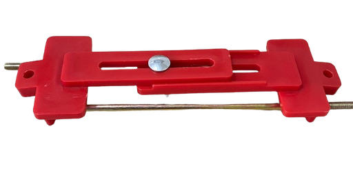 [GENE-SPG-BATERIA] [LU] Soporte para Bateria Graduable de Plastico Rojo y Negro SPG-BATERIA