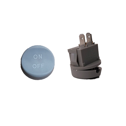 [GENE-BYE-1914] [LU] Switche 2 Posiciones 2 Contactos Gris BYE-1914