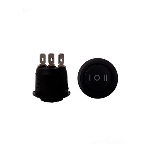 [GENE-BYE-1902] [LU] Switche 3 Posiciones 3 Contactos Negro BYE-1902
