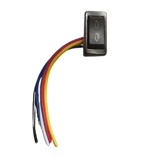 [GENE-SWT-VID5C] [LU] Switche Eleva Vidrios con Cable 5 Contactos SWT-VID5C