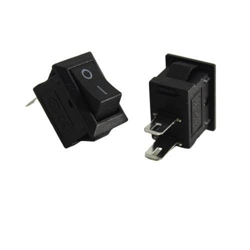 [GENE-SWT-2PON-OFF] [LU] Switche 2 Posiciones On-Off 2 Contactos 12V Negro SWT-2PON-OFF