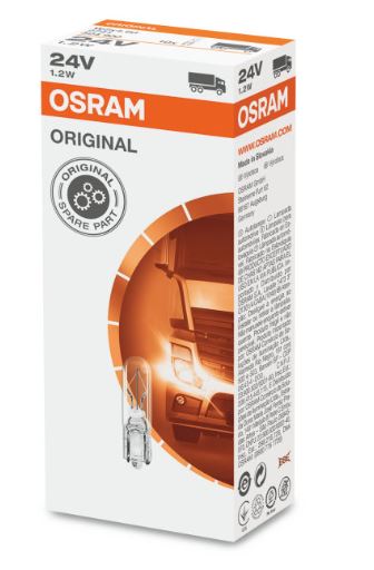 [OSRA-2741] [LU] Bombillos T5 24V 1.2W 2741 marca Osram