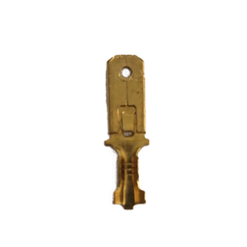 [GENE-235-005] [LU] Terminal Cobre Macho Plano con Pin E T 235-005