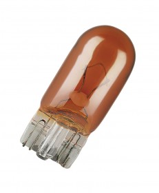 [OSRA-2827] [LU] Bombillo 158 12V 5W 1 Contacto Ambar 2827 marca Osram