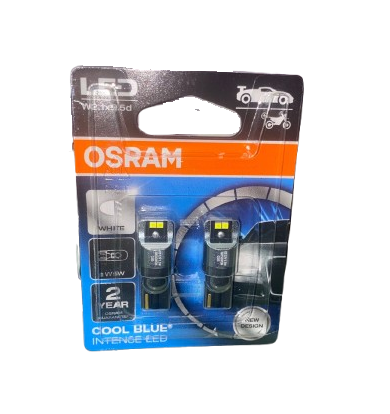 [OSRA-2825DWCBI-02B] [LU] Bombillo Led Tipo 158 W5W 12V 1W 2825DWCBI-02B marca Osram
