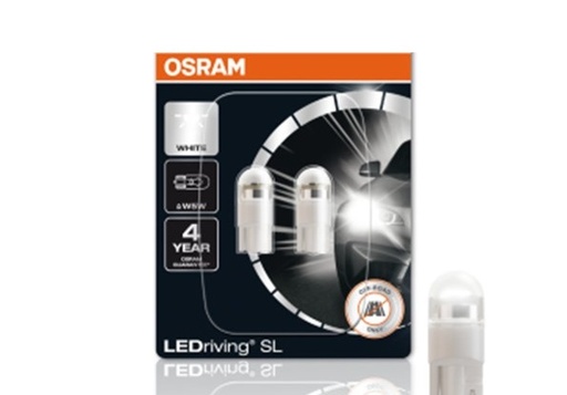 [OSRA-2825DWP-02B] [LU] Bombillo Led W5W Osram 12V 6.000K 4 Años de Garantia 2825DWP-02B marca Osram