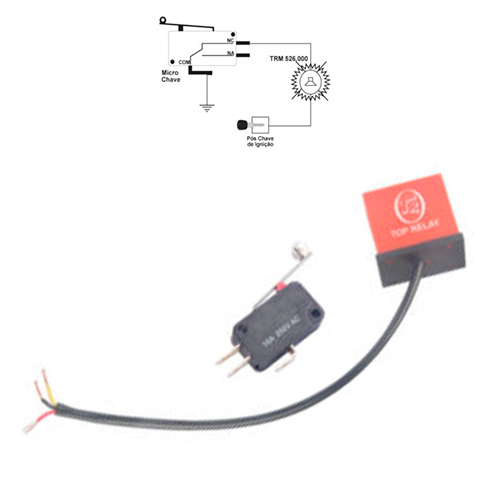 [TOPR-TRM526000] [LU] Alarma Sonara y Visual para Camiones 12-24V TRM526000 marca Top Relay 
